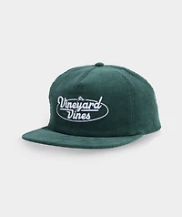 Golf Logo Corduroy 5-Panel Hat