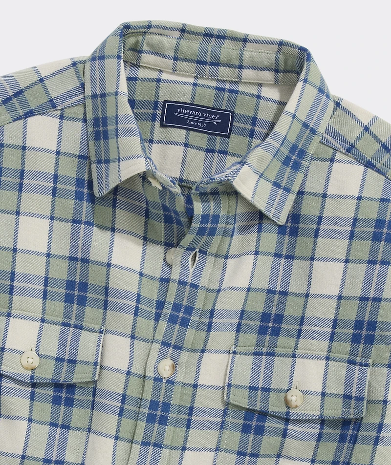 Wyers Plaid Midweight Twill Utility Shirt