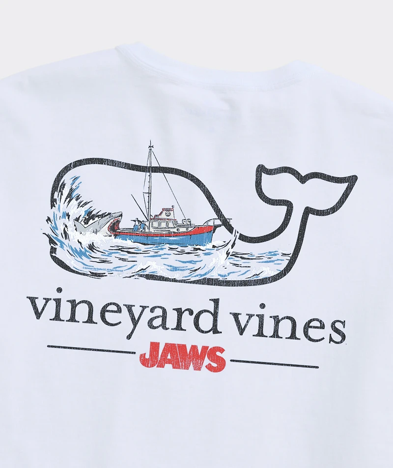 JAWS x vineyard vines Orca Whale Short-Sleeve Pocket Tee