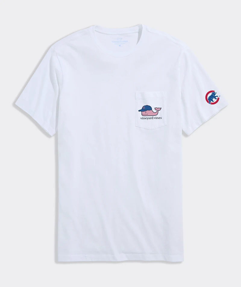 Chicago Cubs Whale Short-Sleeve Pocket Tee
