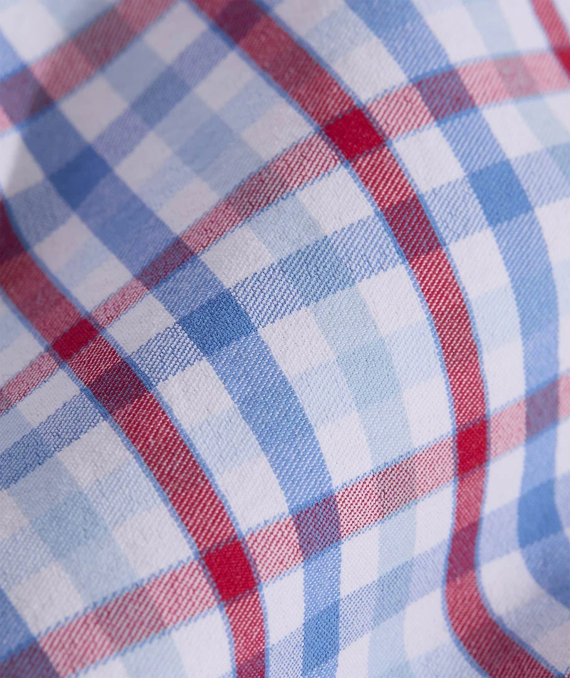 Road Town Tattersall Performance Cotton Shirt