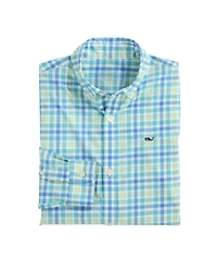 OUTLET Performance Nylon Check Shirt