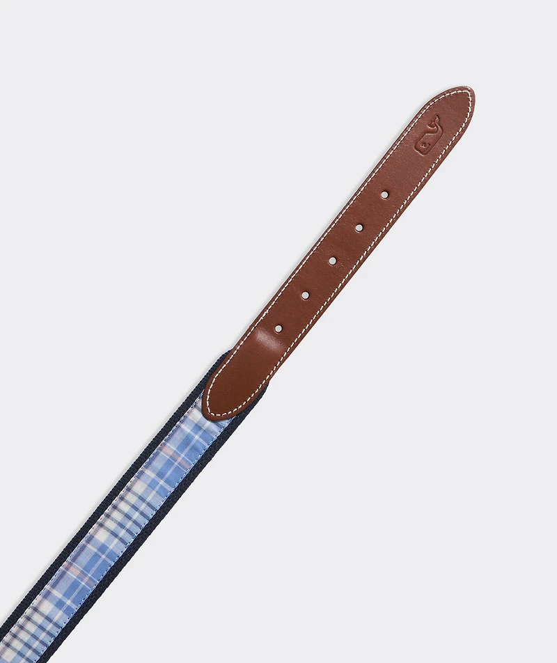 Madras Canvas Club Belt