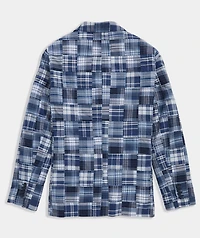 Indigo Patchwork Blazer