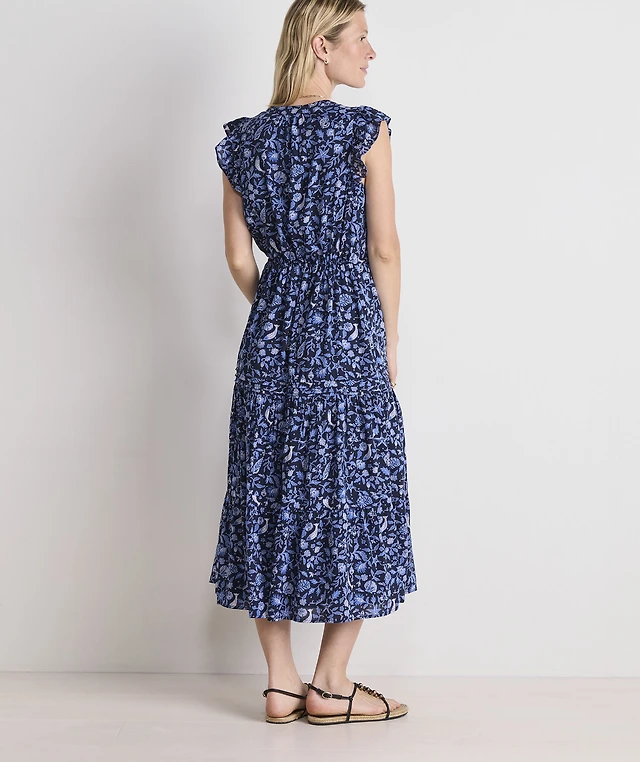 Vineyard Vines Abigail Tie-Waist Dress The Summit