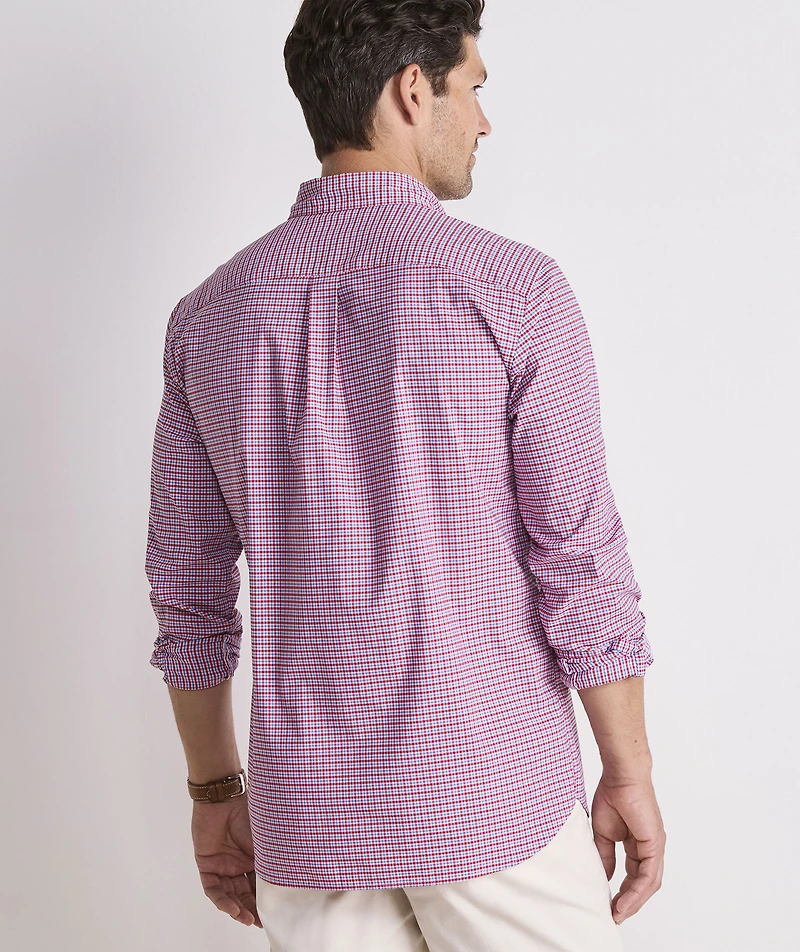 Tradewind Check Performance Cotton Shirt