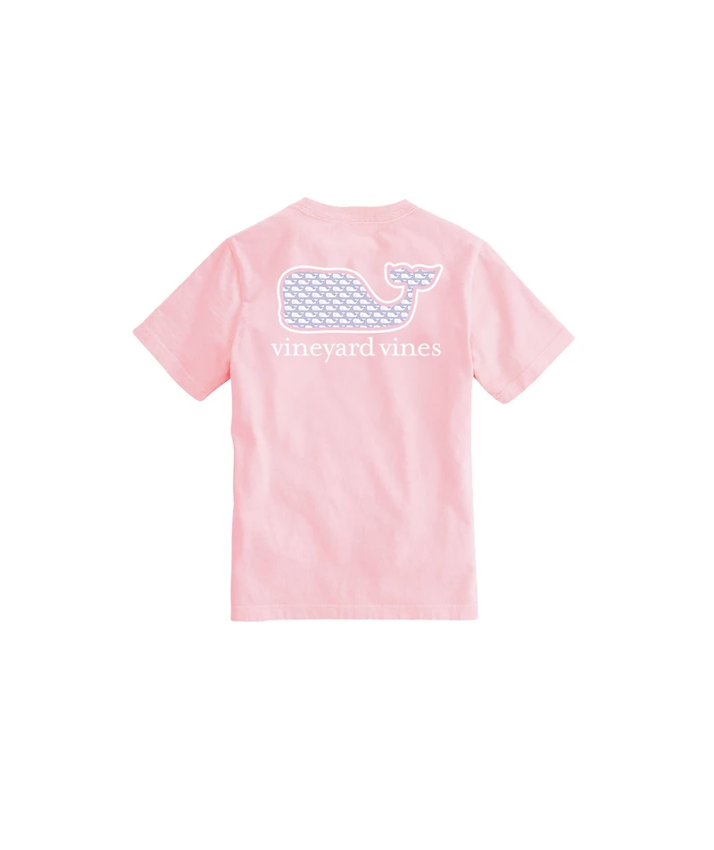 OUTLET Kids' Vineyard Whale Fill Short-Sleeve Pocket Tee