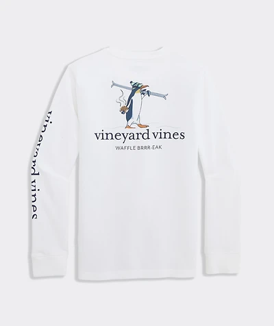 Boys' Waffle Brrr-eak Long-Sleeve Pocket Tee