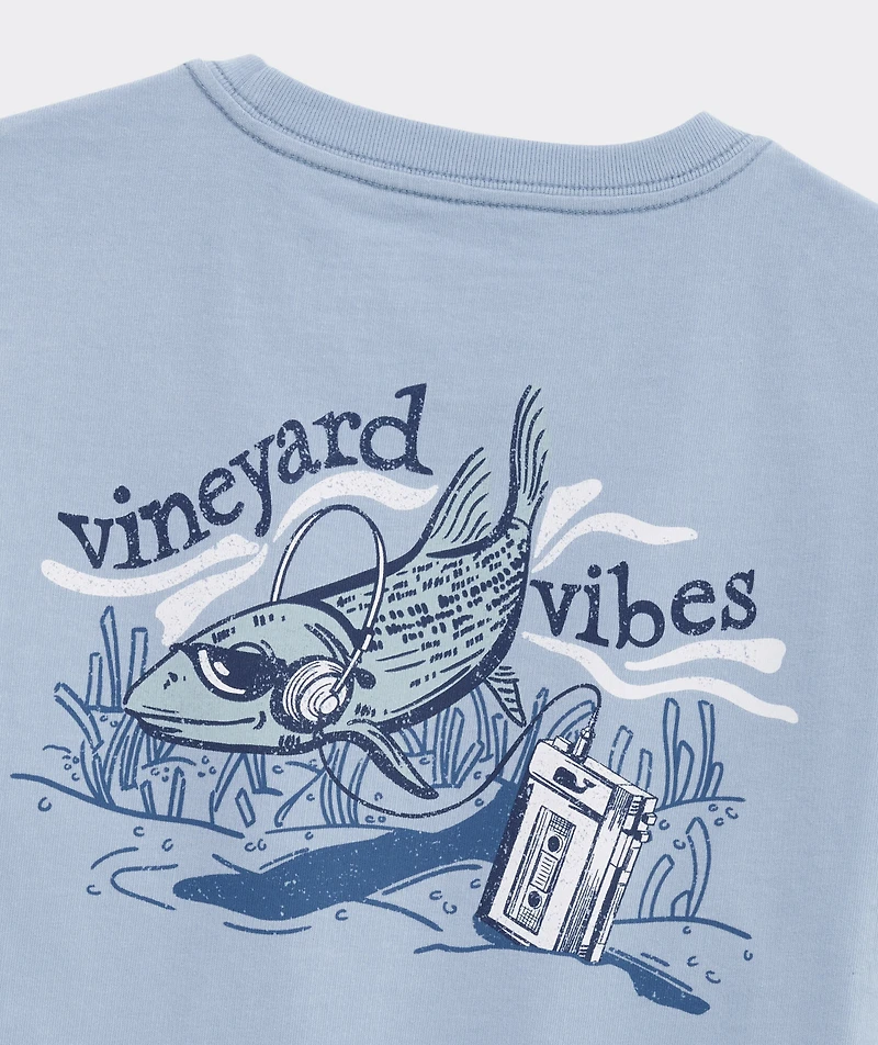 Boys' Bonefish Walkman Short-Sleeve Pocket Tee
