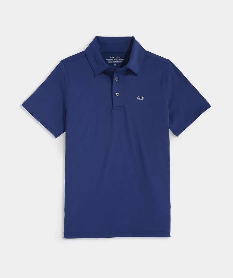 Boys' Solid Sankaty Performance Polo