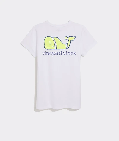 Tennis Whale Short-Sleeve Pocket Tee