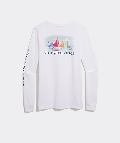 Rainbow Fleet Long-Sleeve Pocket Tee