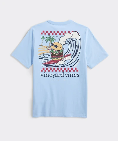 Boys' Surfin' Burger Short-Sleeve Pocket Tee