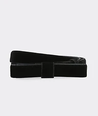 Velvet Bow Belt