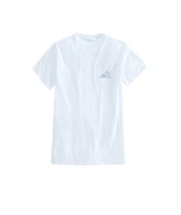 OUTLET Women's Autumn Dog Short-Sleeve Pocket Tee