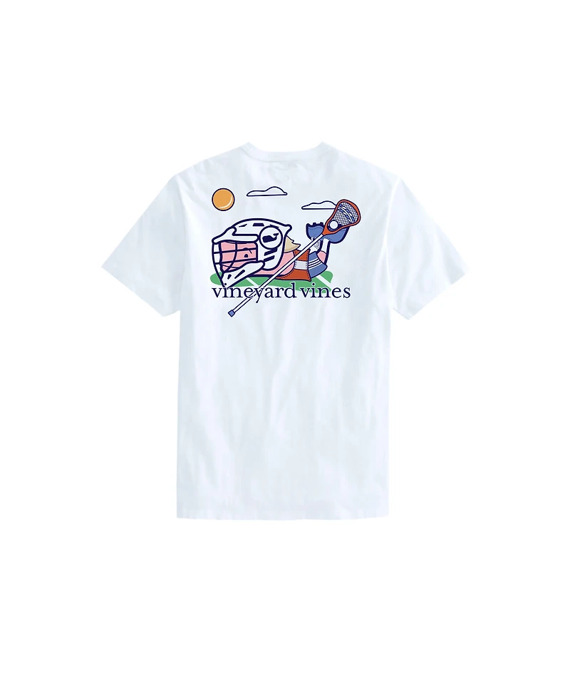 OUTLET Lacrosse Player Whale Short-Sleeve Tee