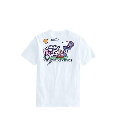 OUTLET Lacrosse Player Whale Short-Sleeve Tee