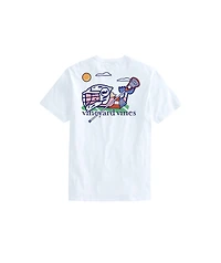 OUTLET Lacrosse Player Whale Short-Sleeve Tee