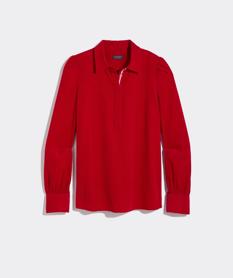 Corduroy Popover Shirt
