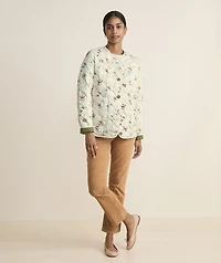 Printed Quilted Field Jacket