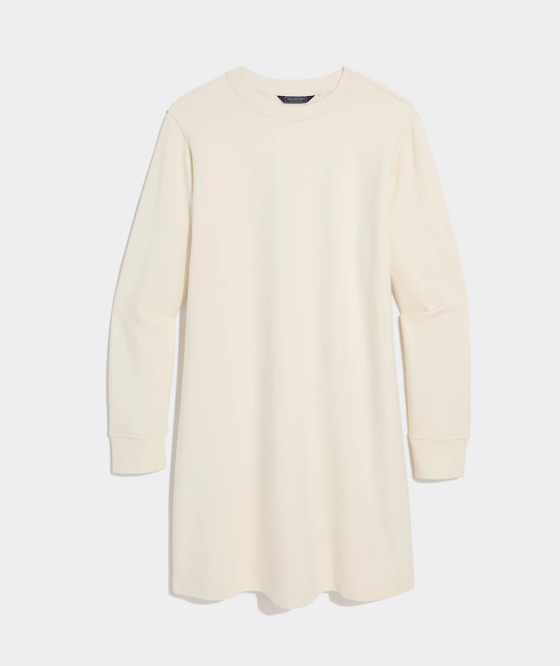 Surf Terry Long-Sleeve Dress