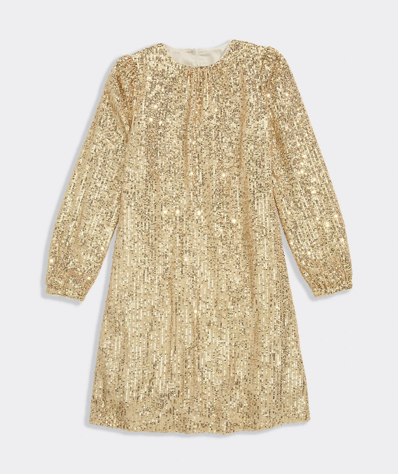 Girls' Dakota Sequin Swing Dress