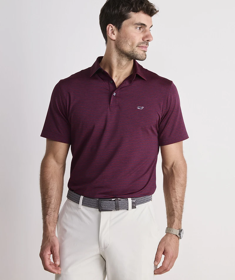 Performance Bradley Stripe Sankaty Polo