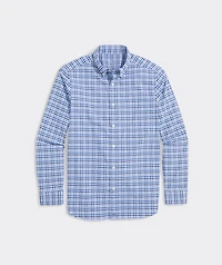Road Town Tattersall Performance Cotton Shirt