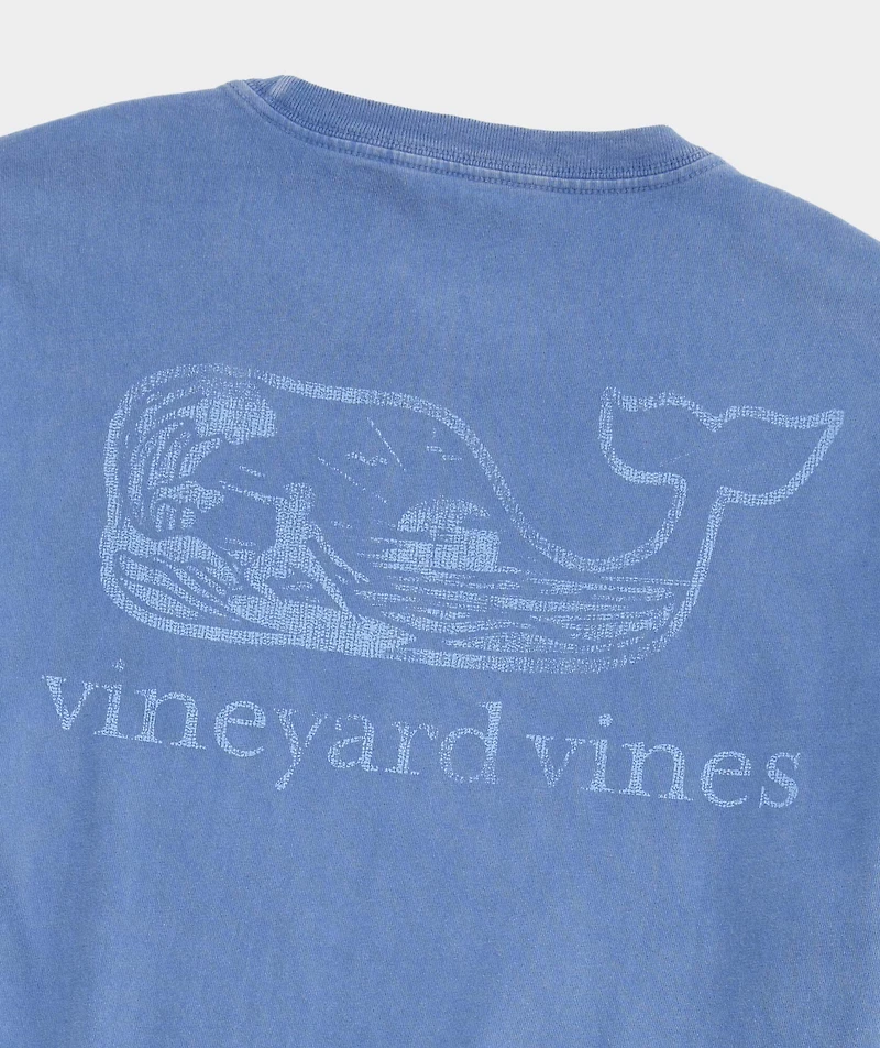 Drift Dye Surfer Whale Short-Sleeve Pocket Tee