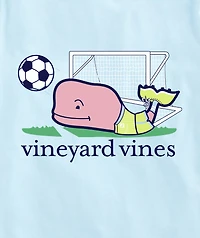 OUTLET Kids' Soccer Goalie Whale Short-Sleeve Pocket Tee