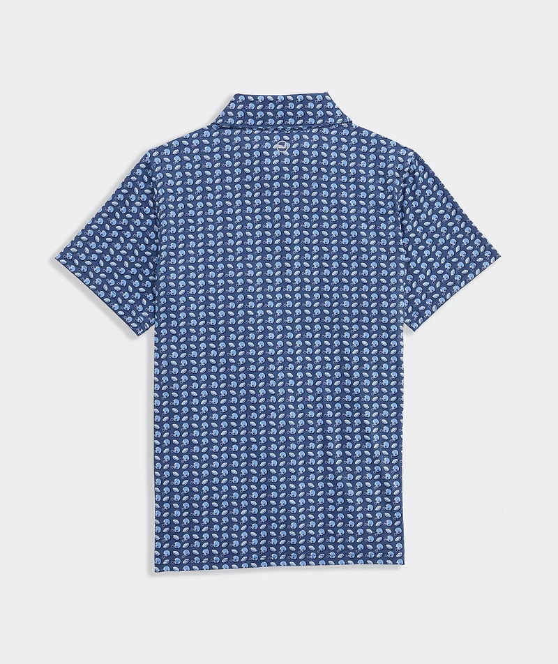 Boys' Printed Sankaty Performance Polo
