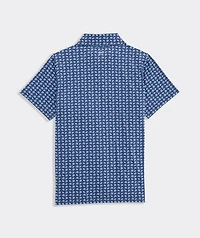 Boys' Printed Sankaty Performance Polo