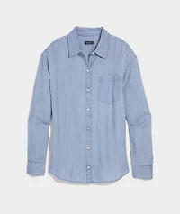 Birdie Pinstripe Button-Down