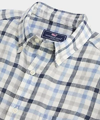 Windward Tattersall Linen Shirt