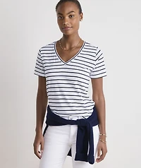 Supima® Cotton V-Neck Tee