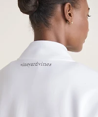 Silky Scuba Oversized Quarter Zip