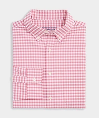 Skysail Gingham Performance Cotton Shirt