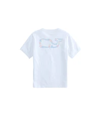 OUTLET Girls' Short-Sleeve Classic Whale Pocket Tee