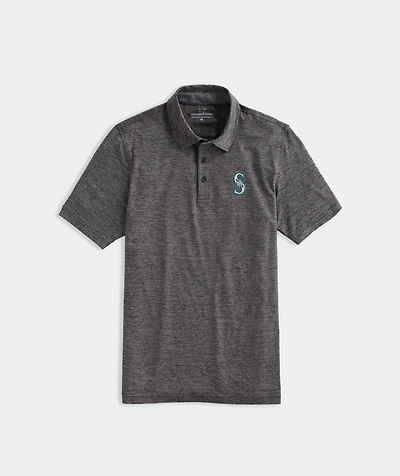 Seattle Mariners Destin Stripe Sankaty Polo