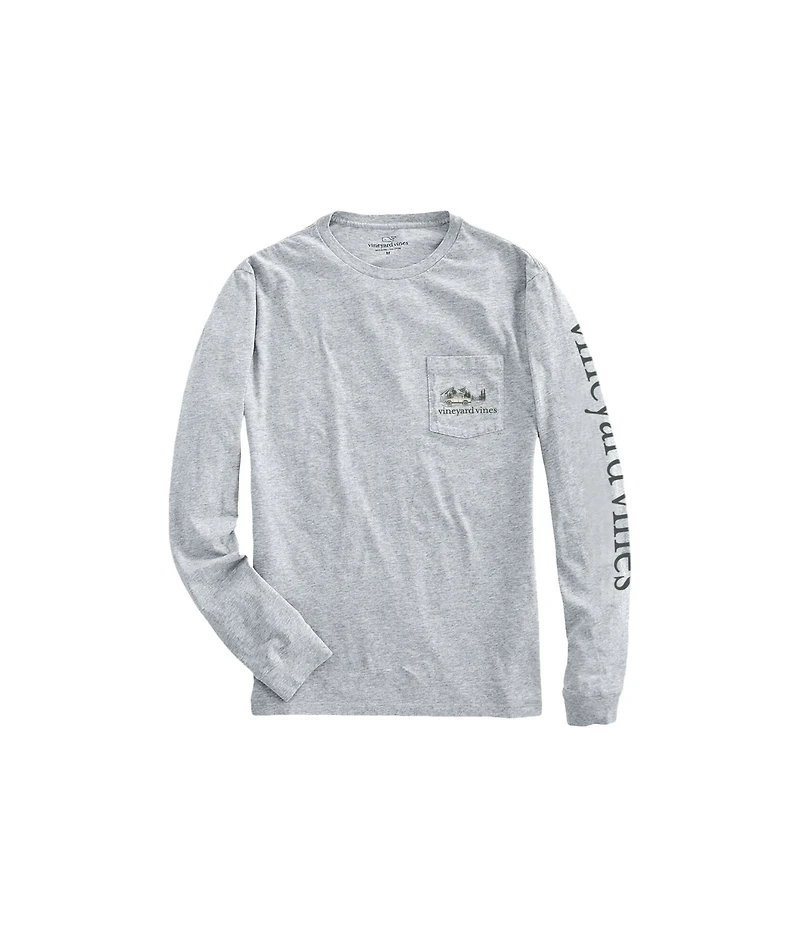 OUTLET Autumn Drive Whale Long-Sleeve Tee