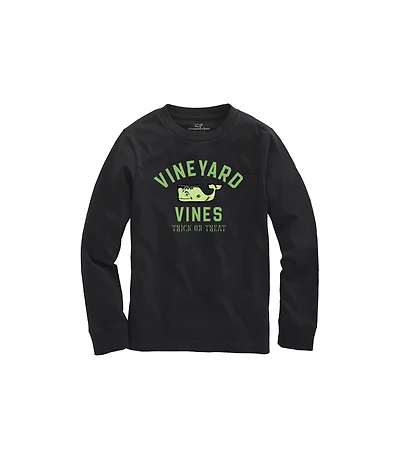 OUTLET Boys' Franken-Whale Long-Sleeve Tee