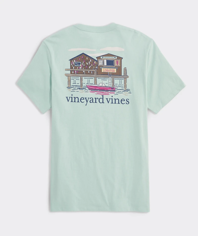 Dockside Lobster Shack Short-Sleeve Pocket Tee