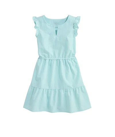 OUTLET Girls' Flutter Sleeve Harbor Flounce Dress