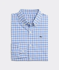 Boys' Bellamy Plaid Performance Cotton Shirt