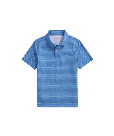 OUTLET Boys' Printed Performance Polo