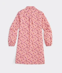 Girls' Corduroy Utility Shirtdress