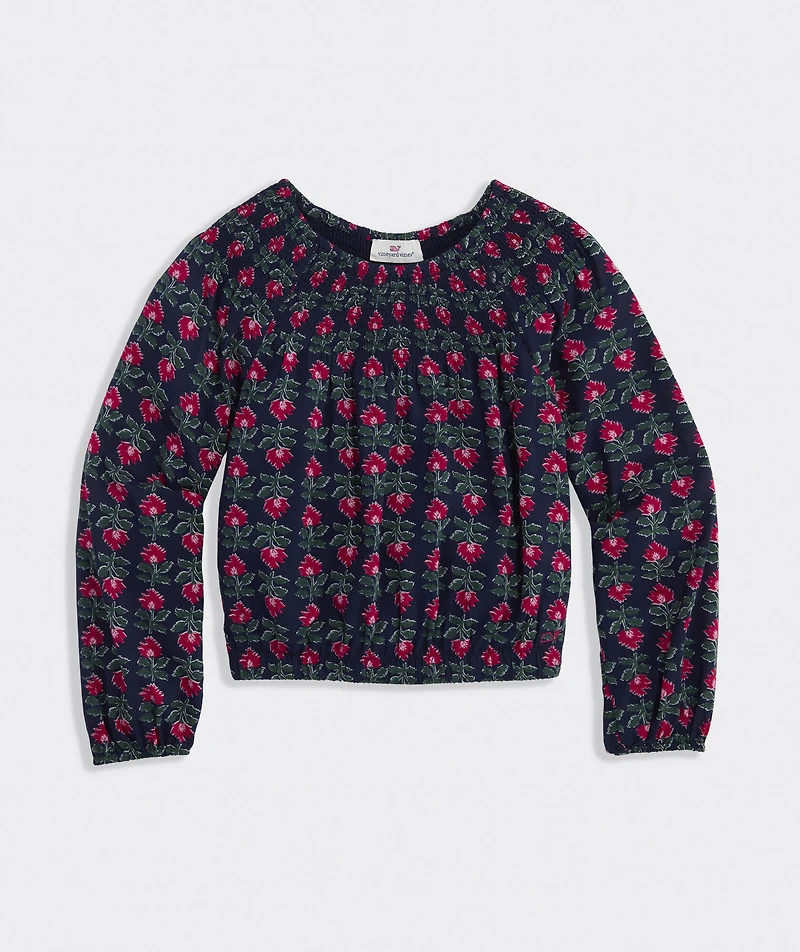 Girls' Emmy Smocked Top