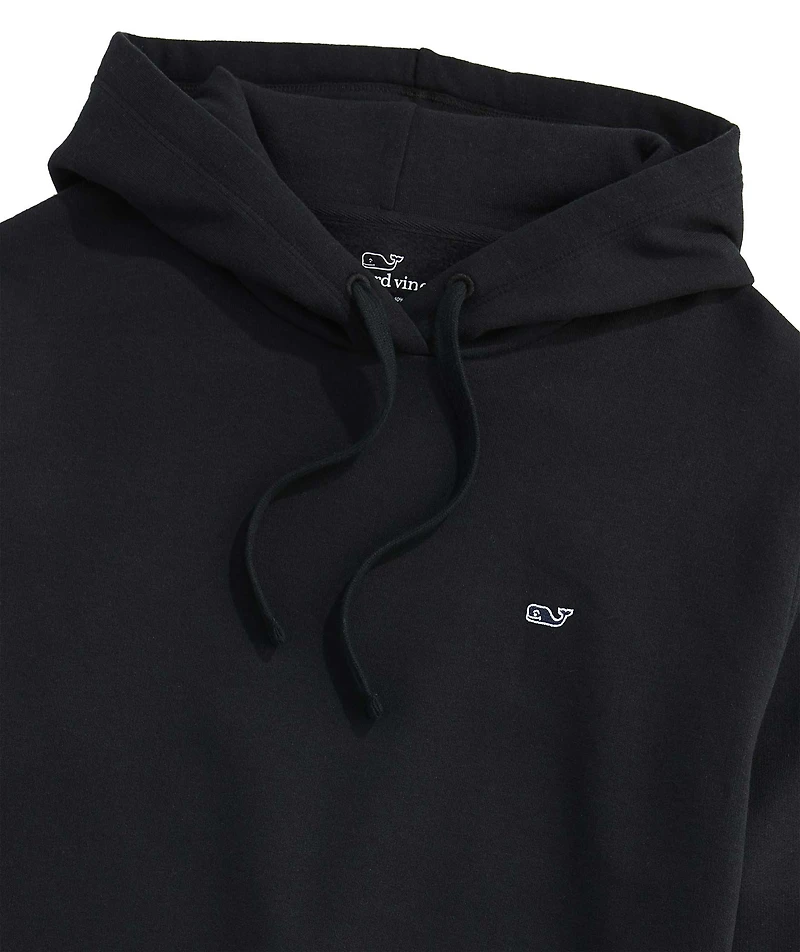 OUTLET Whale Embroidered Brushed Terry Hoodie