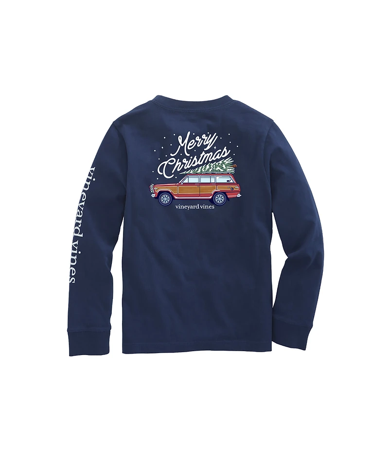 OUTLET Kids' Woody & Tree Long-Sleeve Pocket Tee