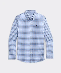 Boys' Bellamy Plaid Performance Cotton Shirt